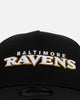 New Era Baltimore Ravens 'Throwback Bowl' 9FORTY A-Frame Snapback Black