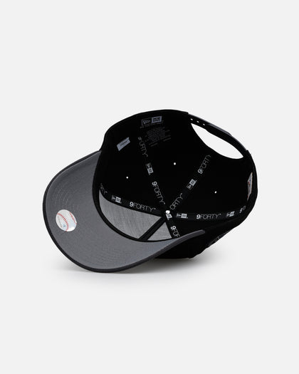New Era California Angels 'Stealth' 9FORTY A-Frame Snapback Black/Charcoal
