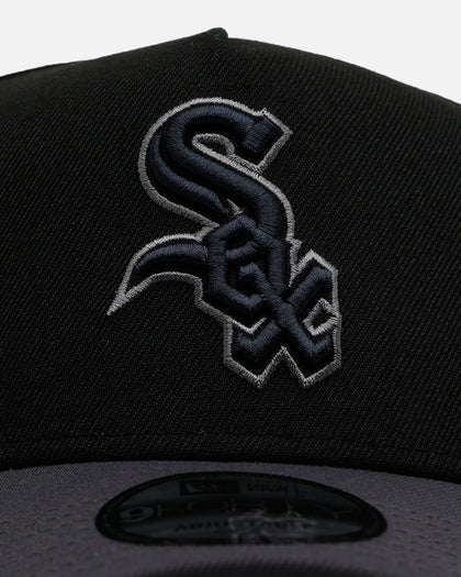 New Era Chicago White Sox 'Stealth' 9FORTY A-Frame Snapback Black/Charcoal