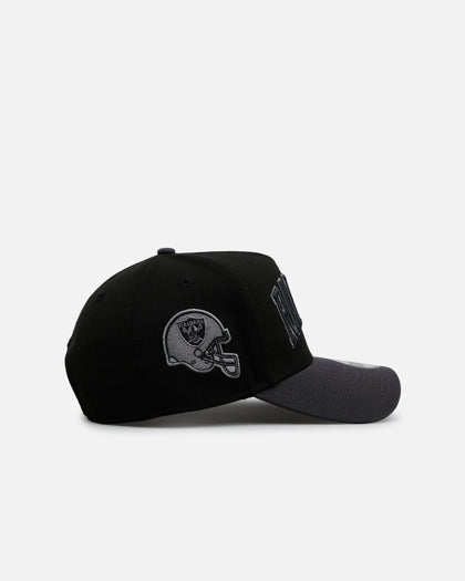 New Era Las Vegas Raiders 'Stealth' 9FORTY A-Frame Snapback Black/Charcoal