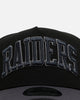 New Era Las Vegas Raiders 'Stealth' 9FORTY A-Frame Snapback Black/Charcoal