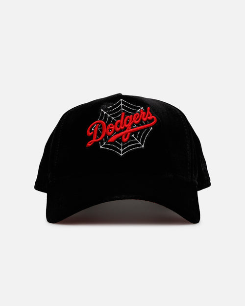 New Era Los Angeles Dodgers 'Spider Web' 9FORTY A-Frame Snapback Black/Red