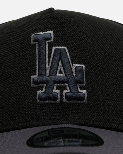 New Era Los Angeles Dodgers 'Stealth' 9FORTY A-Frame Snapback Black/Charcoal