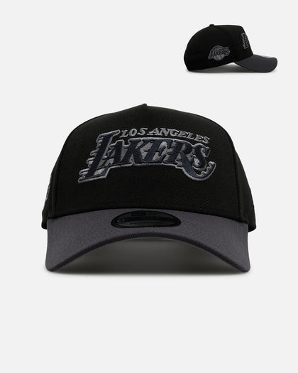 New Era Los Angeles Lakers 'Stealth' 9FORTY A-Frame Snapback Black/Charcoal