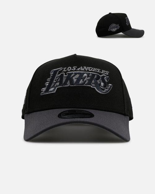 New Era Los Angeles Lakers 'Stealth' 9FORTY A-Frame Snapback Black/Charcoal