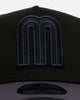 New Era Mexico National Baseball Team 'Stealth' 9FORTY A-Frame Snapback Black/Charcoal