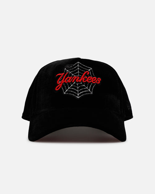 New Era New York Yankees 'Spider Web' 9FORTY A-Frame Snapback Black/Red