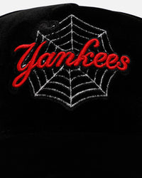 New Era New York Yankees 'Spider Web' 9FORTY A-Frame Snapback Black/Red