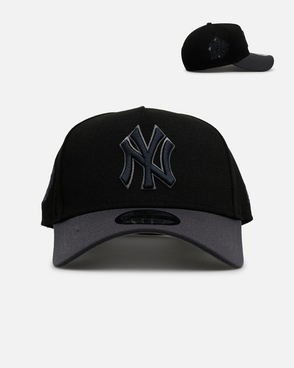 New Era New York Yankees 'Stealth' 9FORTY A-Frame Snapback Black/Charcoal