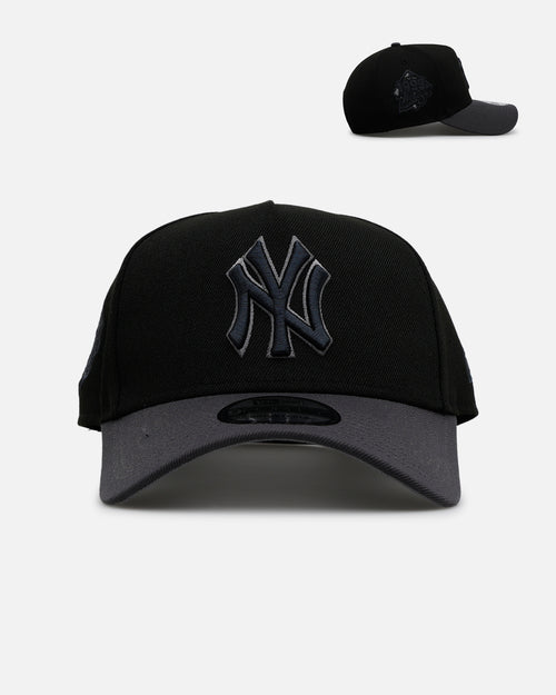 New Era New York Yankees 'Stealth' 9FORTY A-Frame Snapback Black/Charcoal
