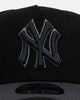 New Era New York Yankees 'Stealth' 9FORTY A-Frame Snapback Black/Charcoal