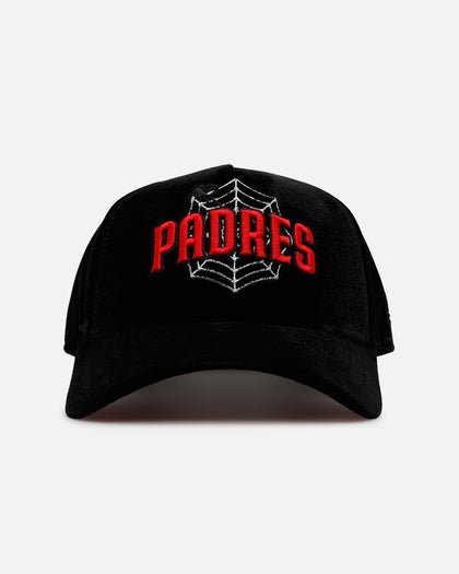 New Era San Diego Padres 'Spider Web' 9FORTY A-Frame Snapback Black/Red