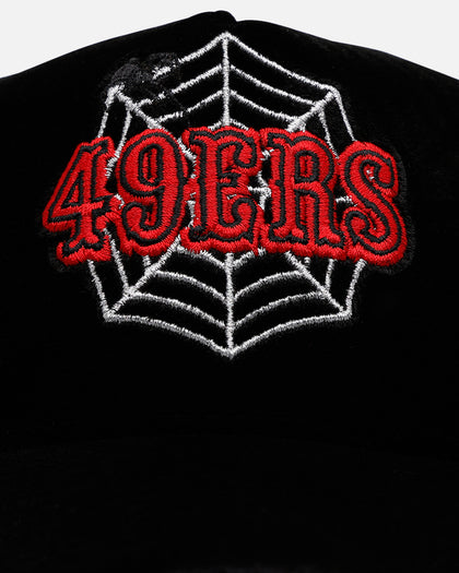 New Era San Francisco 49ers 'Spider Web' 9FORTY A-Frame Snapback Black/Red