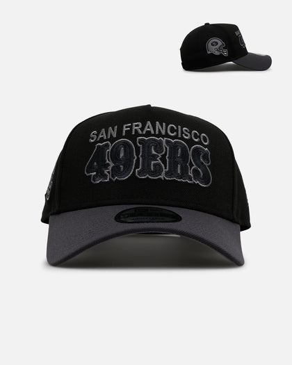 New Era San Francisco 49ers 'Stealth' 9FORTY A-Frame Snapback Black/Charcoal