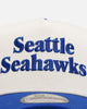 New Era Seattle Seahawks 'Throwback Bowl' 9FORTY A-Frame Snapback Chrome/OTC
