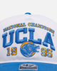 47 Brand UCLA 1995 'March Madness' Hitch Snapback White/Light Blue