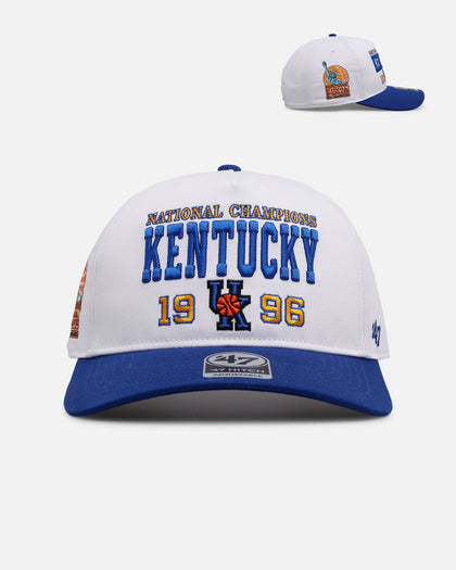 47 Brand Kentucky 1996 'March Madness' Hitch Snapback White/Blue