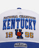 47 Brand Kentucky 1996 'March Madness' Hitch Snapback White/Blue