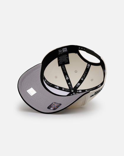 New Era Los Angeles Lakers 'Chrome Black Upside Down Logo' 9FORTY A-Frame Snapback Chrome/Black