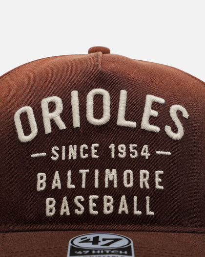47 Brand Baltimore Orioles 'Dusted' 47 Hitch Snapback Brown