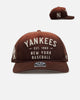 47 Brand New York Yankees 'Dusted' 47 Hitch Snapback Brown