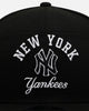 New Era New York Yankees 'Script' 9FIFTY Snapback Black