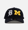 New Era Detroit Tigers 'MLB & NCAA Dual Logo' 9FORTY A-Frame Snapback Navy