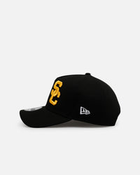 New Era Los Angeles Dodgers 'MLB & NCAA Dual Logo' 9FORTY A-Frame Snapback Black