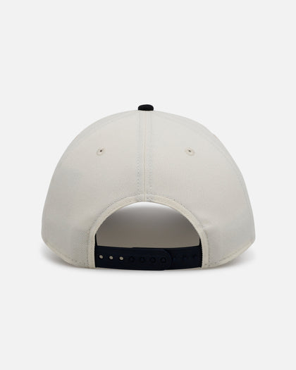 New Era New York Yankees 'MLB & NCAA Dual Logo' 9FORTY A-Frame Snapback Chrome