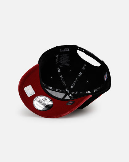 New Era Philadelphia Eagles 'Velvet Cord Certified Lover' 9FORTY A-Frame Premium Corduroy Snapback Black