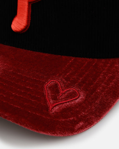 New Era Philadelphia Phillies 'Velvet Cord Certified Lover' 9FORTY A-Frame Premium Corduroy Snapback Black