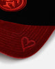 New Era San Francisco 49ers 'Velvet Cord Certified Lover' 9FORTY A-Frame Premium Corduroy Snapback Black