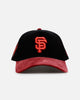 New Era San Francisco Giants 'Velvet Cord Certified Lover' 9FORTY A-Frame Premium Corduroy Snapback Black