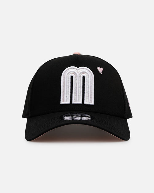 New Era Mexico National Baseball Team 'Pink Satin Hearts 2.0' 9FORTY A-Frame Snapback Black/Pink