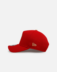 New Era San Francisco Giants 'Year Of The Snake' 9FORTY A-Frame Snapback Red/Gold