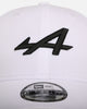 New Era x Alpine F1 Visa Cards Essential 9FORTY A-Frame Snapback White