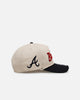 47 Brand Atlanta Braves 'MLB Opening Day' Script Hitch Snapback Natural