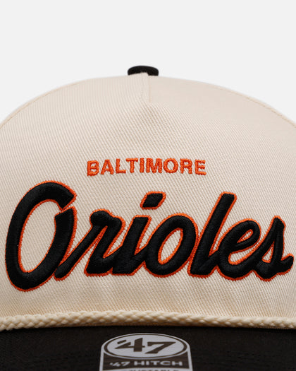 47 Brand Baltimore Orioles 'MLB Opening Day' Script Hitch Snapback Natural