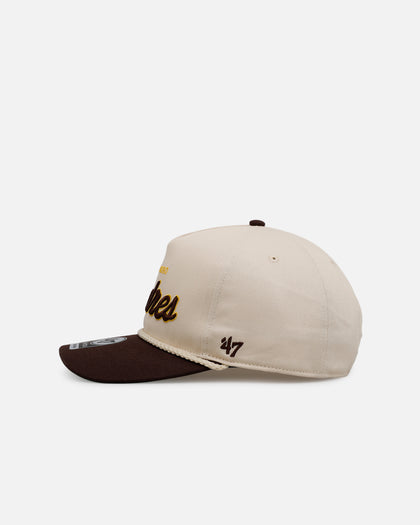 47 Brand San Diego Padres 'MLB Opening Day' Script Hitch Snapback Natural