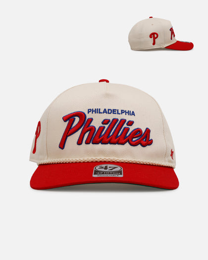 47 Brand Philadelphia Phillies 'MLB Opening Day' Script Hitch Snapback Natural