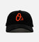 New Era Baltimore Orioles 'Black Cord' 9FORTY A-Frame Corduroy Snapback Black