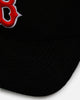 New Era Boston Red Sox 'Black Cord' 9FORTY A-Frame Corduroy Snapback Black