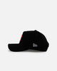 New Era Boston Red Sox 'Black Cord' 9FORTY A-Frame Corduroy Snapback Black