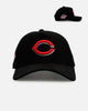 New Era Cincinnati Reds 'Black Cord' 9FORTY A-Frame Corduroy Snapback Black