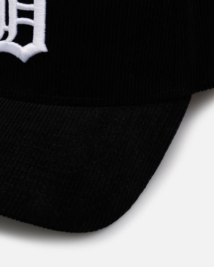 New Era Detroit Tigers 'Black Cord' 9FORTY A-Frame Corduroy Snapback Black