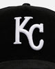 New Era Kansas City Royals 'Black Cord' 9FORTY A-Frame Corduroy Snapback Black