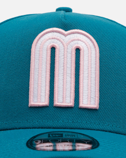 New Era Mexico National Baseball Team 'Aqua' 9FORTY A-Frame Snapback Aqua