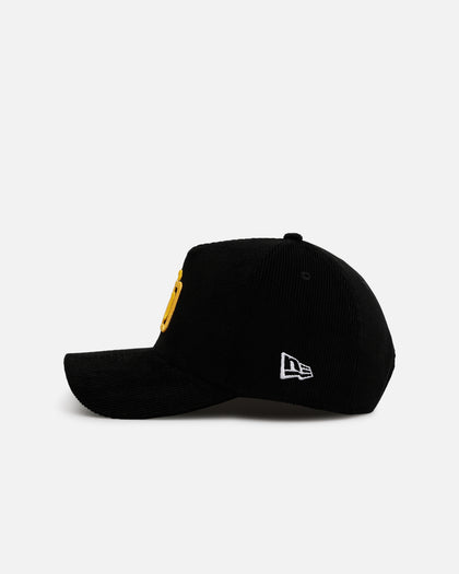 New Era San Diego Padres 'Black Cord' 9FORTY A-Frame Corduroy Snapback Black