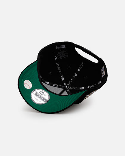 New Era San Diego Padres 'Black Cord' 9FORTY A-Frame Corduroy Snapback Black