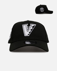 New Era Arizona Diamondbacks 'Black White Upside Down Logo' 9FORTY A-Frame Snapback Black/White